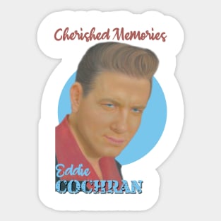 Eddie Cochran Sticker